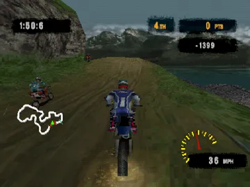 Freestyle Motocross - McGrath vs Pastrana (US) screen shot game playing